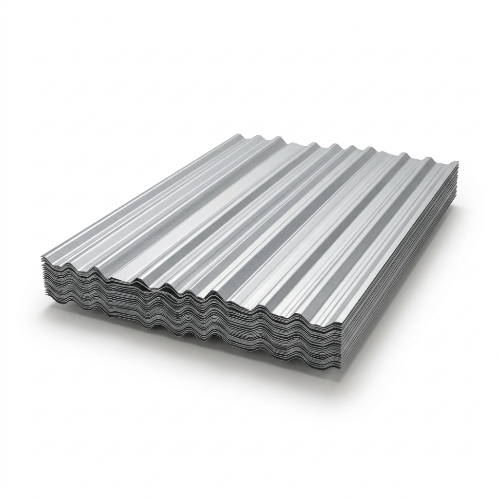 Corrugated Roofing Iron 0.42 BMT Zincalume – per m