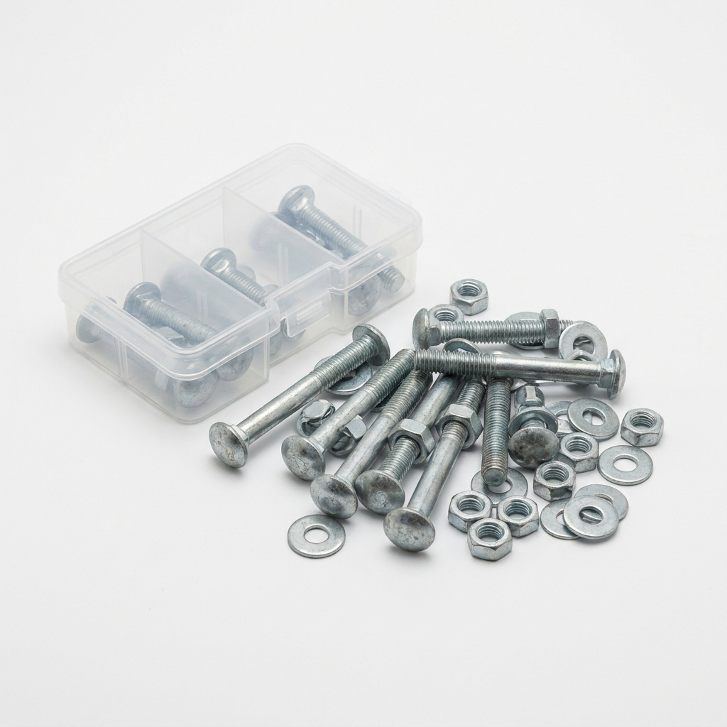 [ZL-FAS-RBASST] Galvanised Roofing Bolt M8 assortment