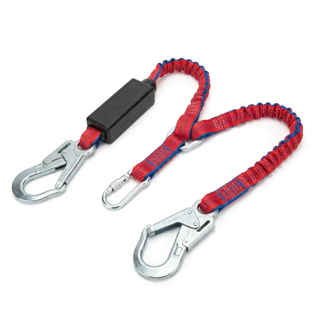 [ZL-FA-LAN2] Shock-Absorbing Lanyard 2m – Twin