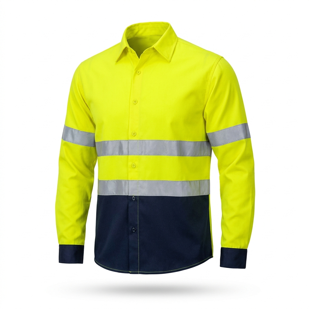 [ZL-HV-LS] Hi-Vis Long-Sleeve Shirt D/N