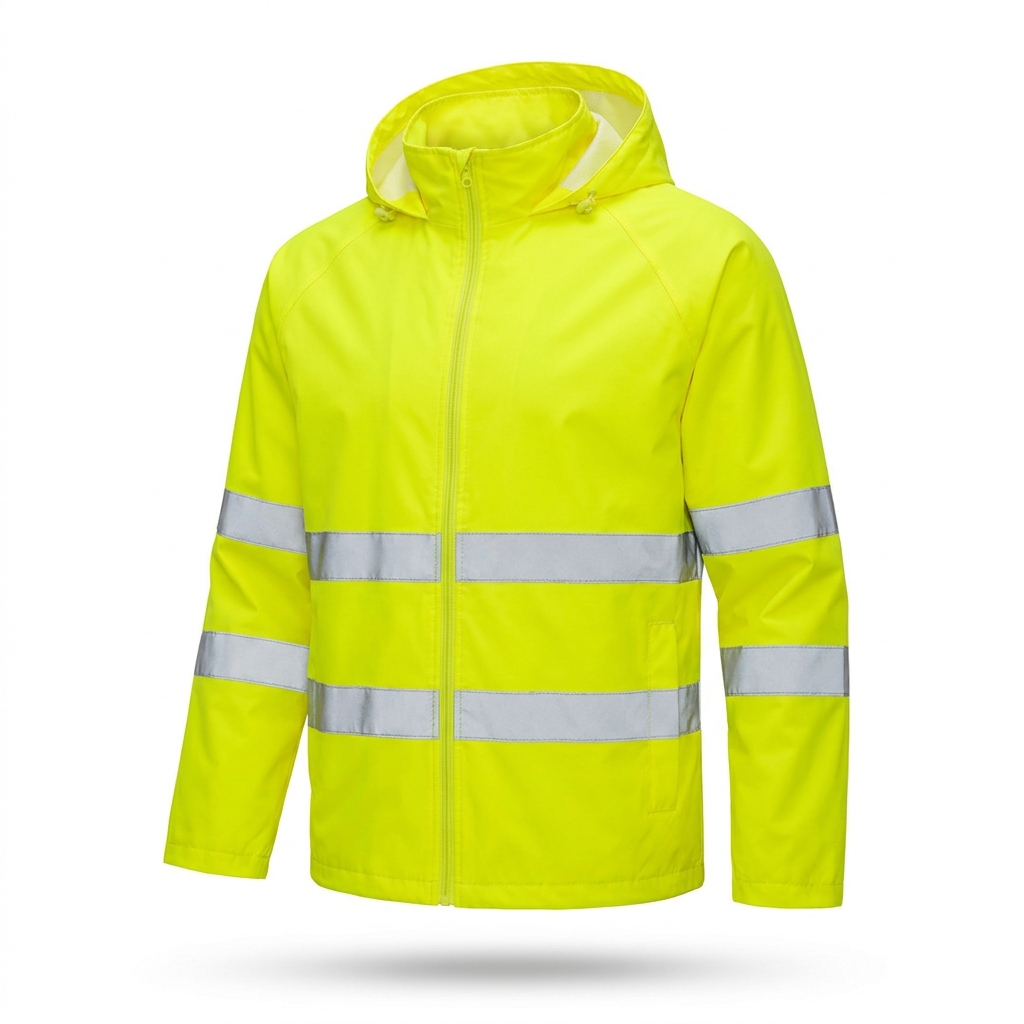 Hi-Vis Rain Jacket