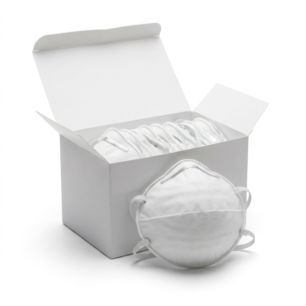 [ZL-RESP-P2] Disposable Dust Mask P2 (box 20)