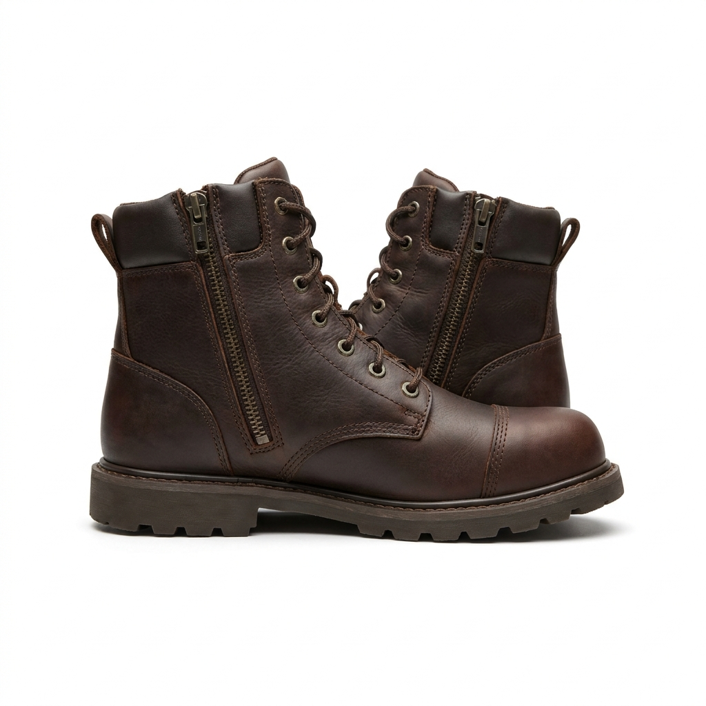 [ZL-SF-ZIP] Zip-Side Safety Boots
