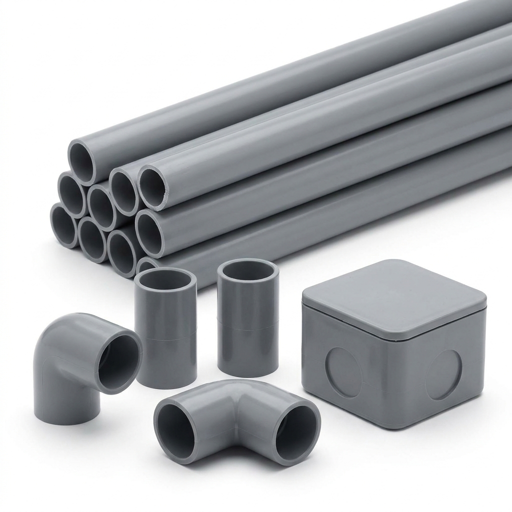 Electrical Conduit 20mm + Fittings