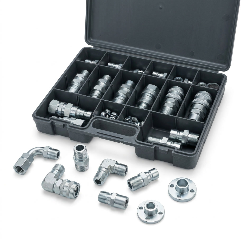 [ZL-HY-FIT] Hydraulic Fitting Kit (JIC/BSP)