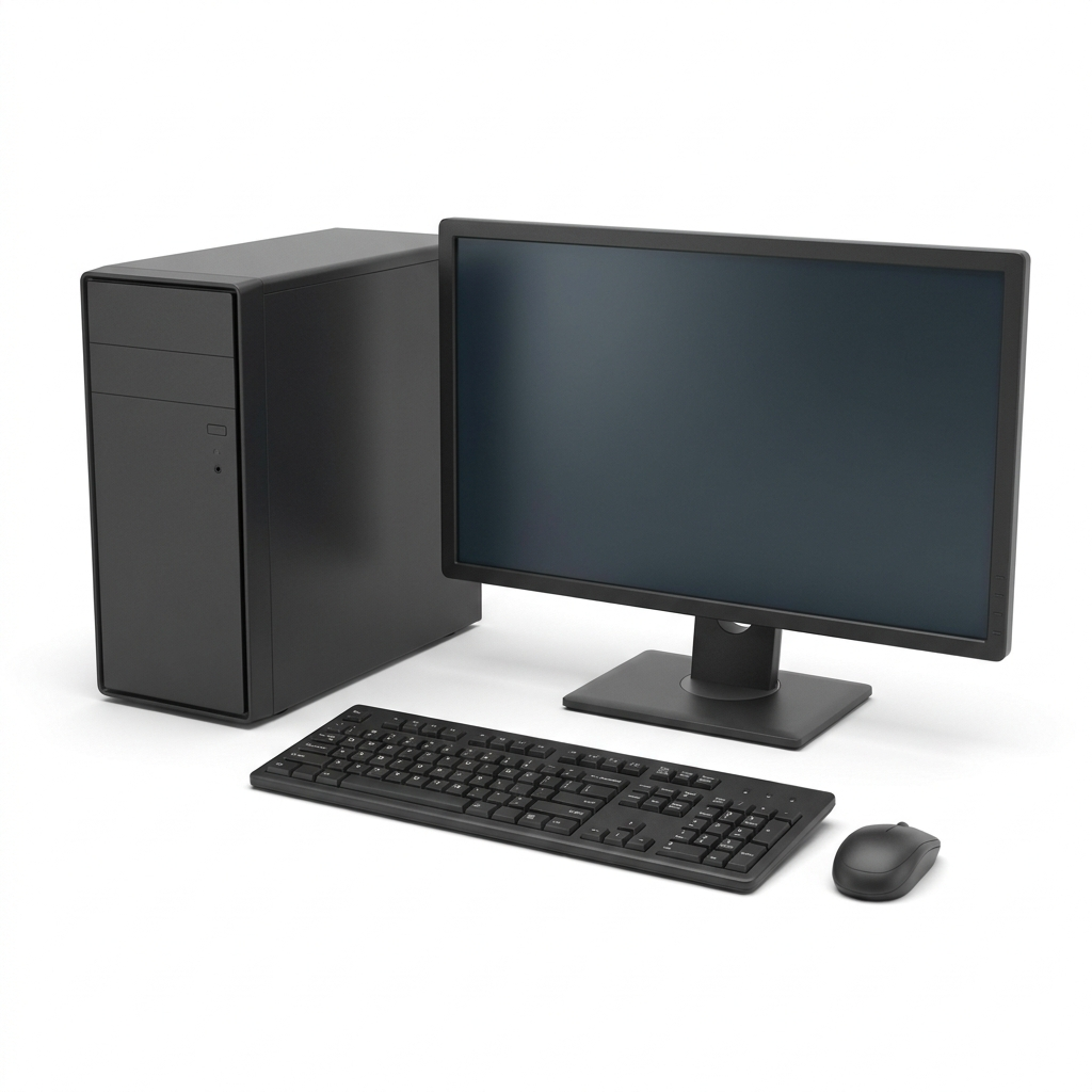 [ZL-IT-PC24] Desktop PC + 24" Monitor