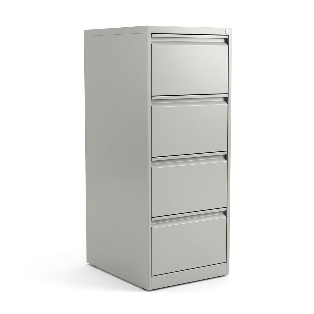 [ZL-OF-FILE4] 4-Drawer Filing Cabinet