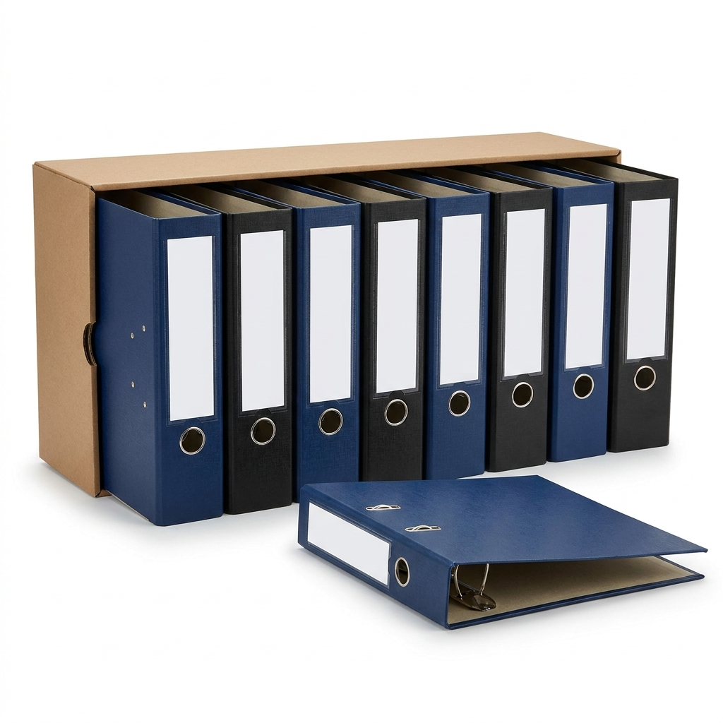 Lever Arch Files (box 10)