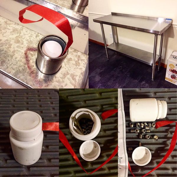 [ZL-HOS-PREP] Stainless Steel Prep Table