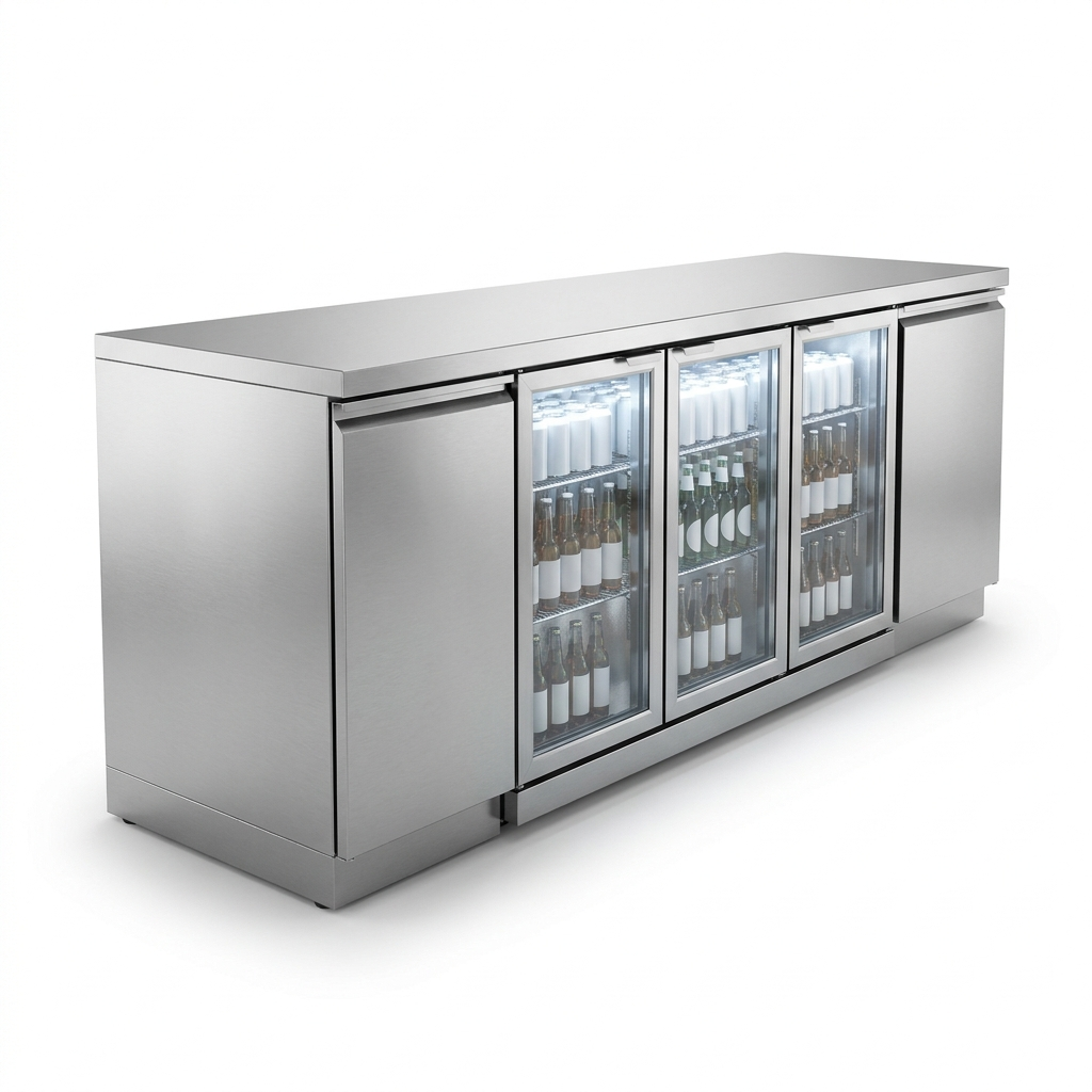 [ZL-HOS-BAR] Bar Counter & Beverage Cooler