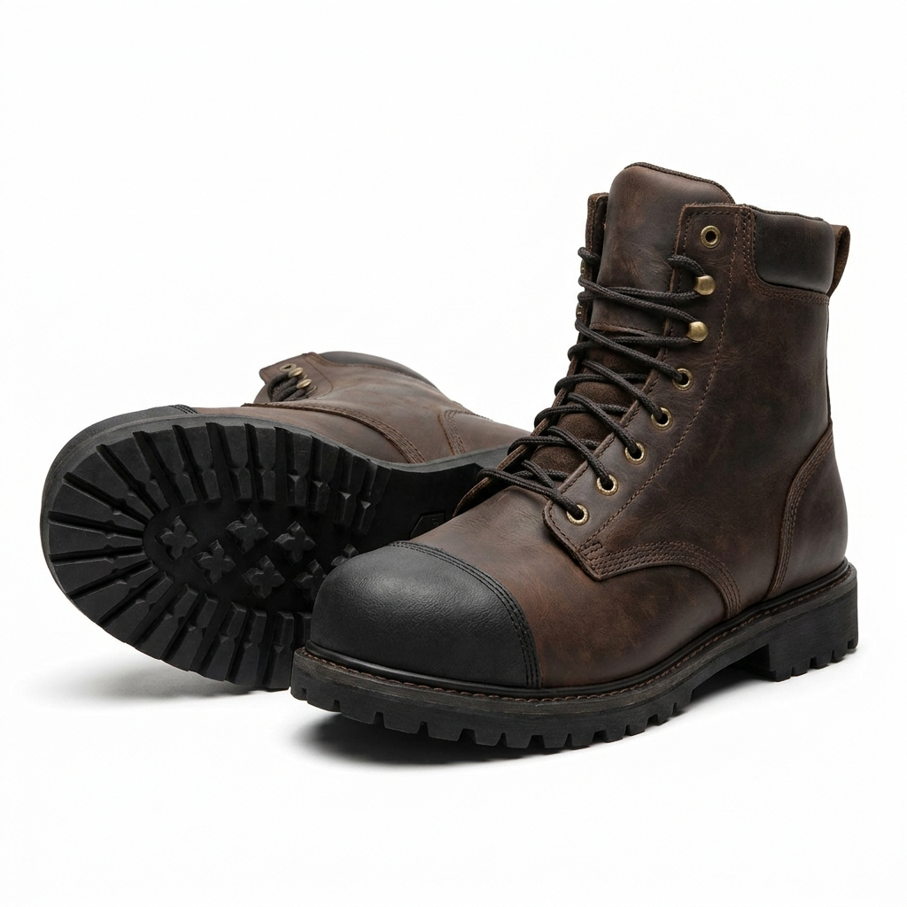 Steel-Toe Safety Boots