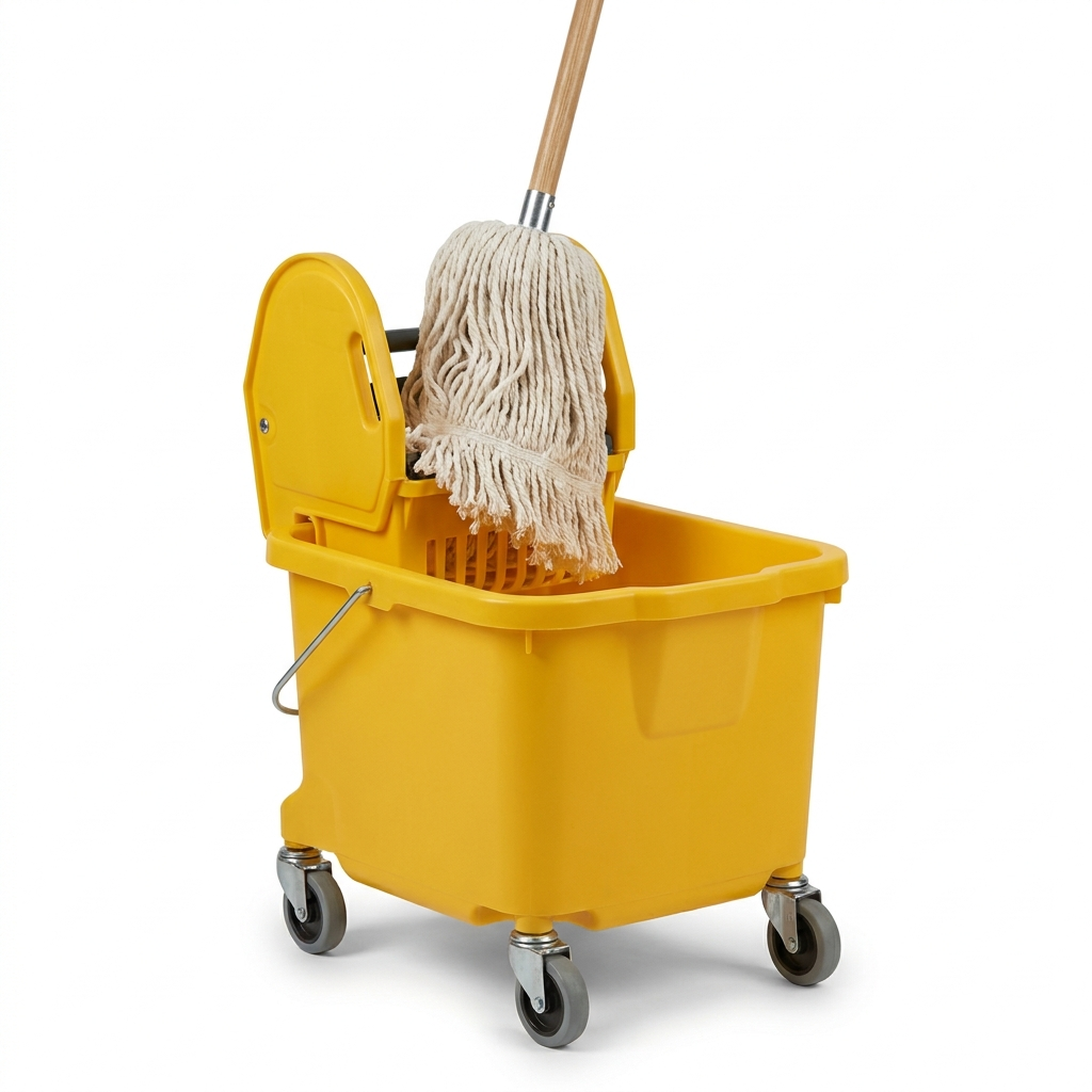 [ZL-CLN-MOP] Janitorial Mop & Bucket Set