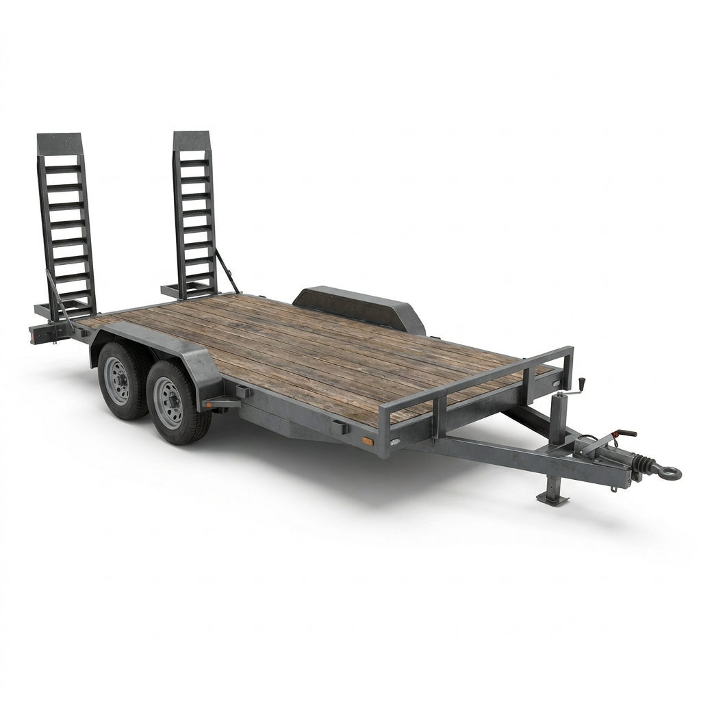 Flatbed Equipment Trailer