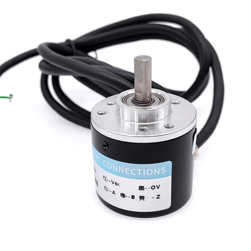 [ZX-F531FD81] 38S6G5-Z Incremental Rotary Encoder, 800 P/R, A/B/Z NPN Output, 5-24 V DC