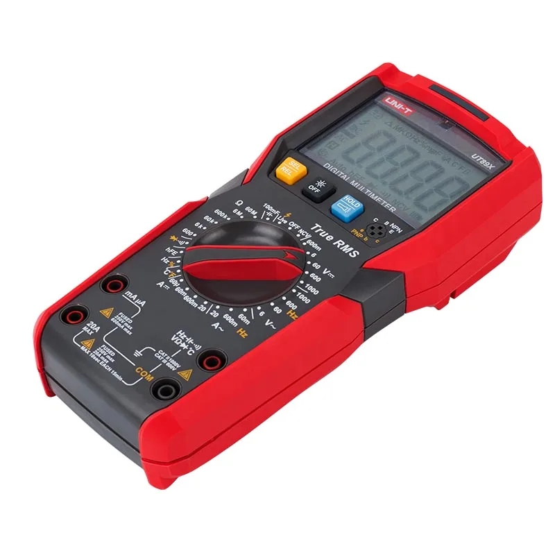 [ZX-16694C1A] UNI-T UT89X True RMS Digital Multimeter, 1000 V AC/DC, 20 A, 6000 Count, NCV, Temperature