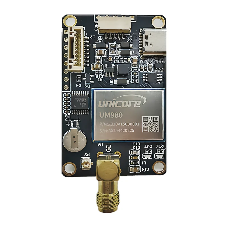 [ZX-4ED39997] BDLXGNSS UM980 Multi-Frequency RTK GNSS Receiver Board, Base/Rover, UAV, OEM