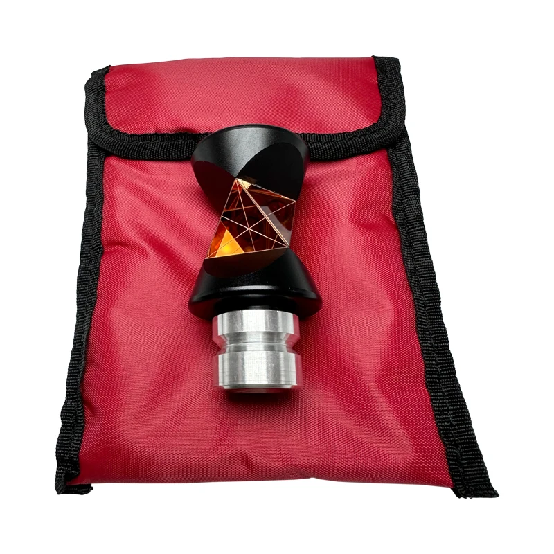 Mini 360-Degree Survey Prism with 5/8x11 Adapter, Copper Coated, without Poles