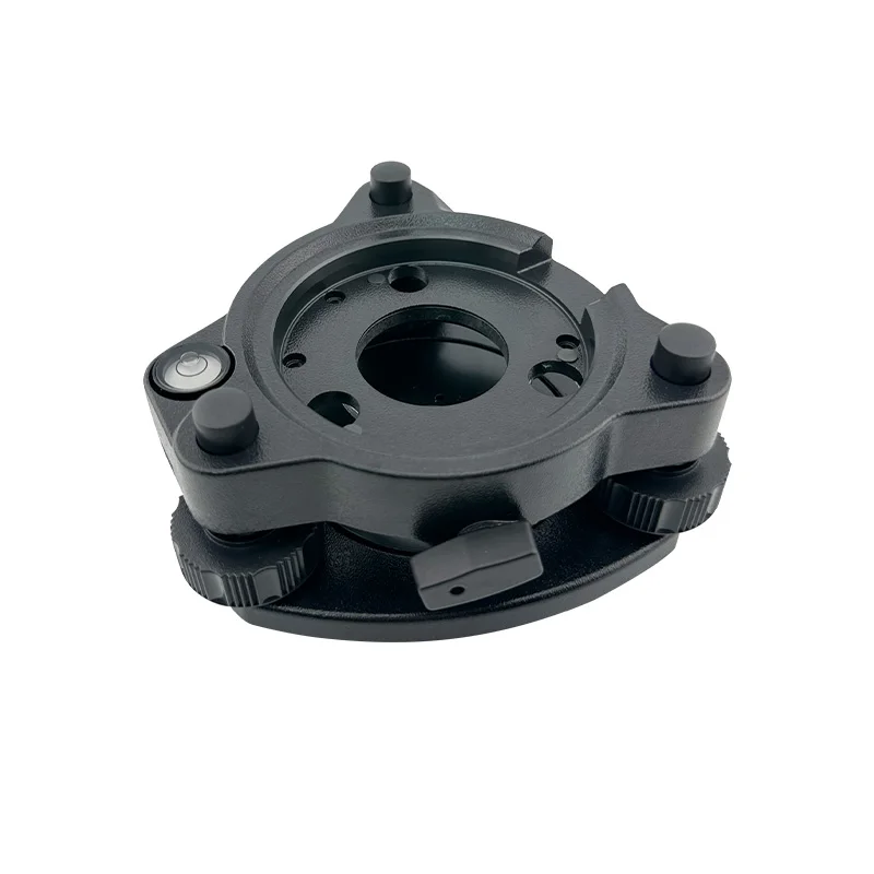 [ZX-4C044A73] Three-Jaw Tribrach without Optical Plummet, 5/8 in, Black